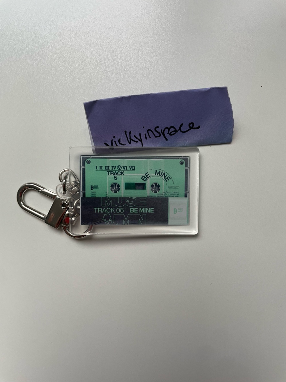 BTS JIMIN MUSE KEYCHAIN